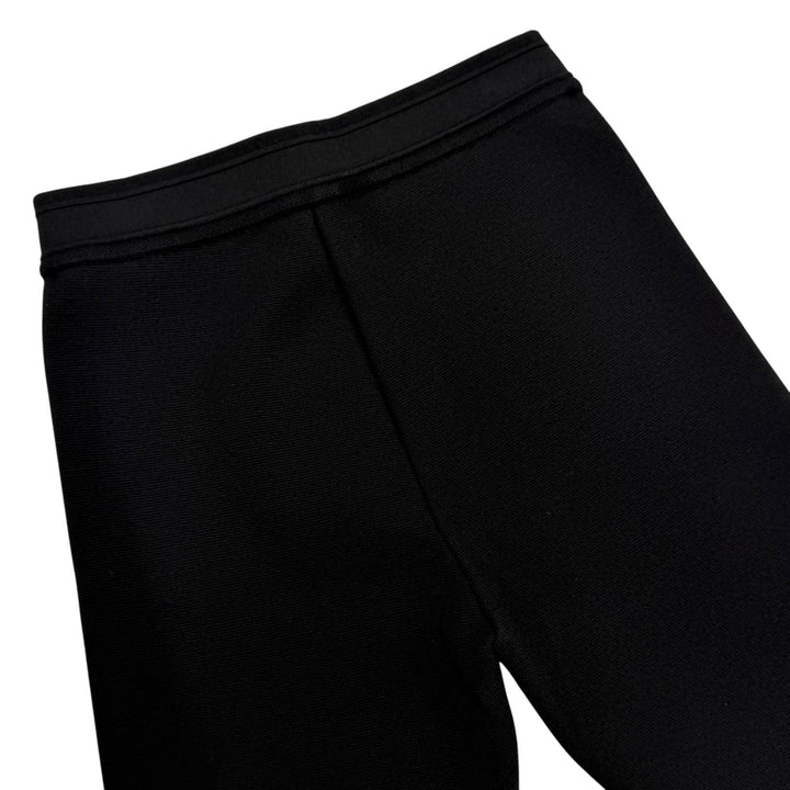 未使用品☆Christian Dior クリスチャンディオール 244P40AM512 ロゴワッペン ニット ハーフパンツ ショートパンツ ブラック 40 正規品