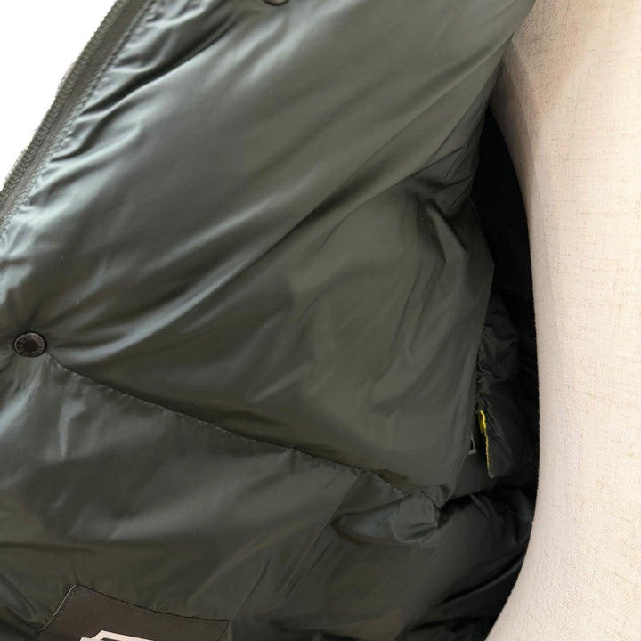 未使用品□モンクレール ジーニアス 7 フラグメント ヒロシフジワラ 23-24AW ANTHERICUM 2WAY ダウンジャケット ブラック 1 伊製 正規品