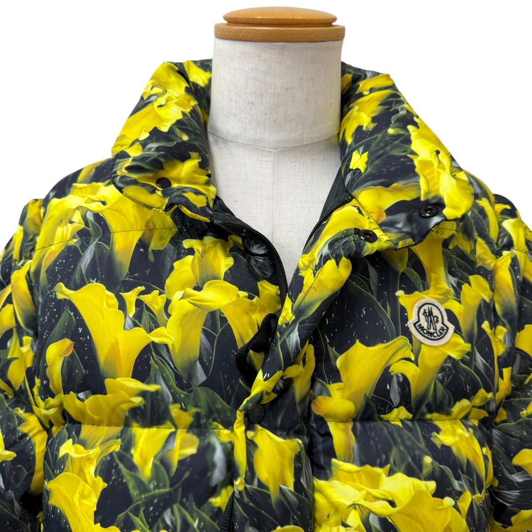 未使用品□モンクレール ジーニアス 7 フラグメント ヒロシフジワラ 23-24AW ANTHERICUM 2WAY ダウンジャケット ブラック 1 伊製 正規品