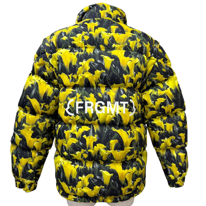 未使用品□モンクレール ジーニアス 7 フラグメント ヒロシフジワラ 23-24AW ANTHERICUM 2WAY ダウンジャケット ブラック 1 伊製 正規品