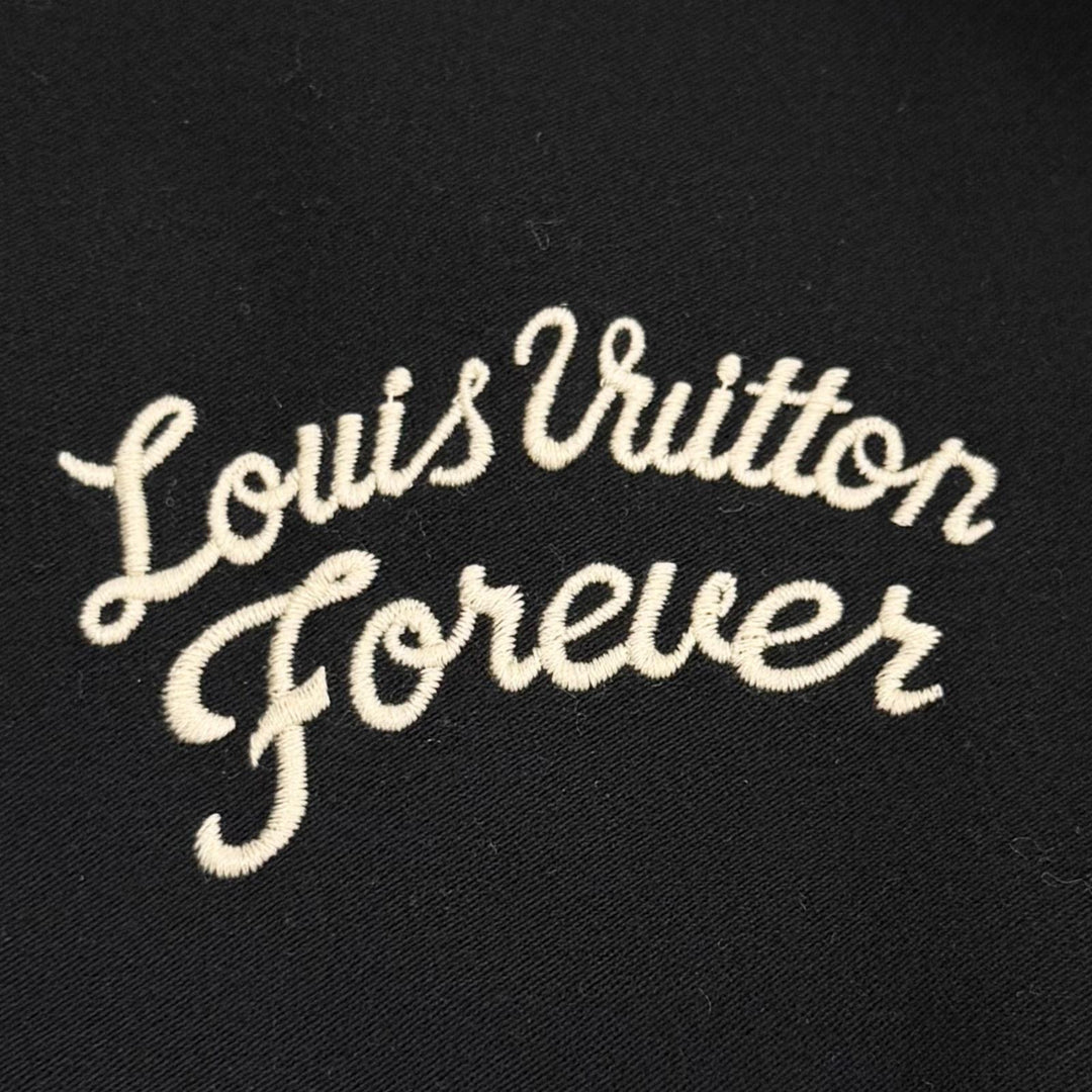 極美品▼LOUIS VUITTON ルイヴィトン 羊革 ラムレザー ヴァーシティジャケット ブルゾン スタジャン ブラック ベージュ 50 正規品 メンズ