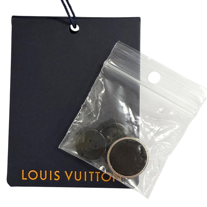 未使用品△LOUIS VUITTON ルイヴィトン 22AW ウール シルク カシュクールデザイン ロングジレ ベスト ブラック 正規品 36 イタリア製
