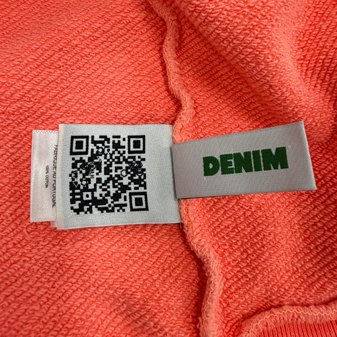 未使用品▼DENIM TEARS デニムティアーズ 25SS ADG Zip Hoodie コットン ジップアップ パーカー ピンク L ポルトガル製 正規品 メンズ