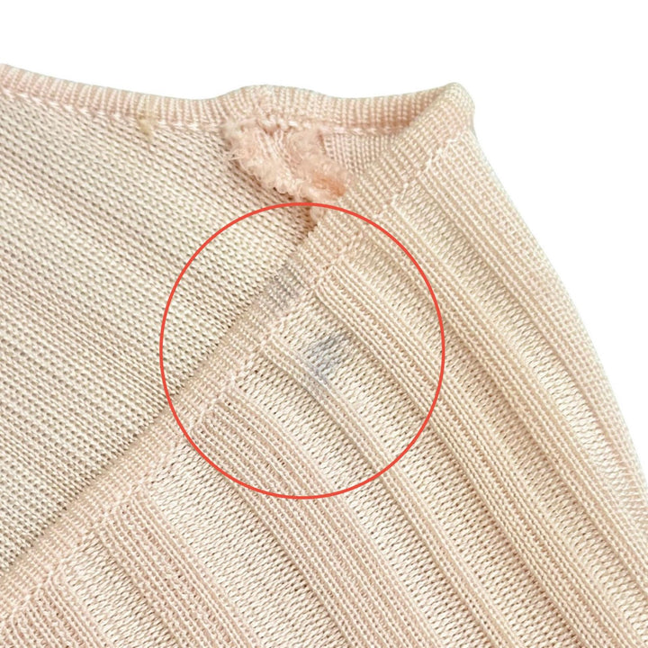 美品△Christian Dior クリスチャンディオール インナーキャミソール付き 半袖 ニット ワンピース ピンク 40 正規品 レディース