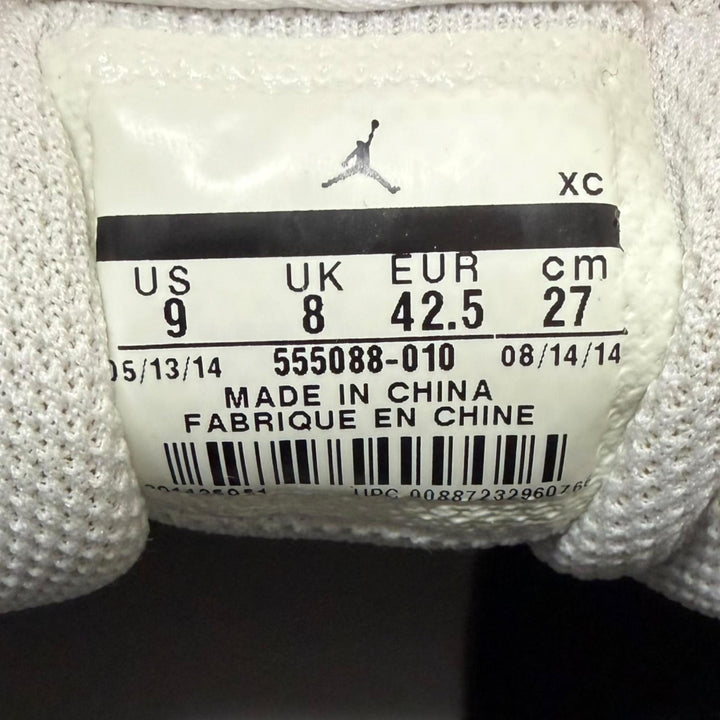 未使用品□NIKE ナイキ 555088-010 AIR JORDAN 1 RETRO HIGH OG レザー ハイカットスニーカー ブラック ホワイト パンダ 27 メンズ