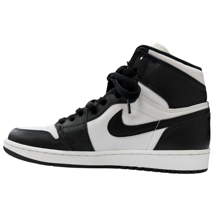 未使用品□NIKE ナイキ 555088-010 AIR JORDAN 1 RETRO HIGH OG レザー ハイカットスニーカー ブラック ホワイト パンダ 27 メンズ