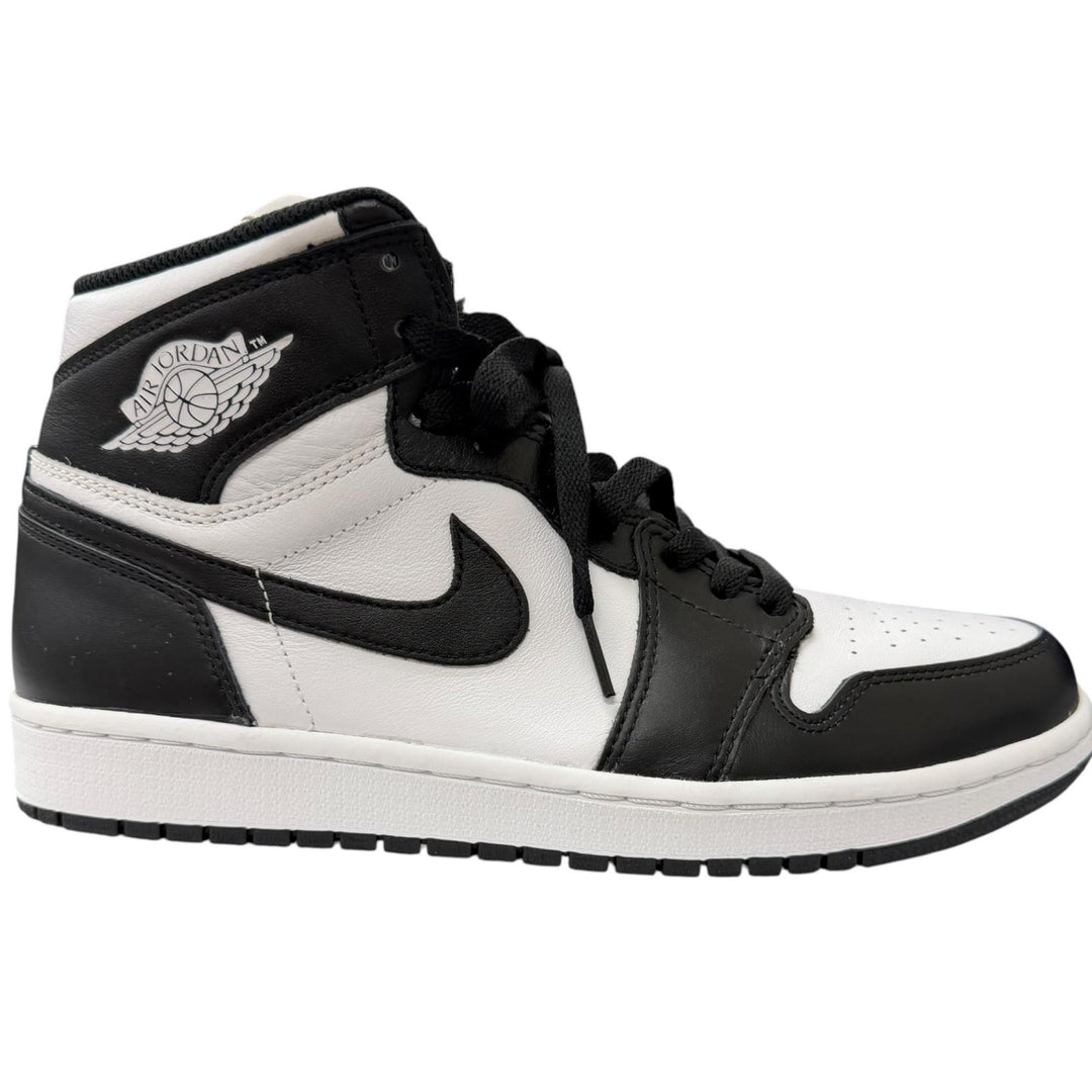未使用品□NIKE ナイキ 555088-010 AIR JORDAN 1 RETRO HIGH OG レザー ハイカットスニーカー ブラック ホワイト パンダ 27 メンズ