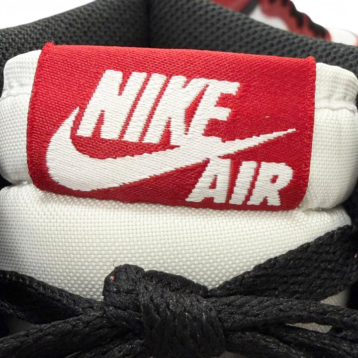 極美品□NIKE ナイキ AIR JORDAN 1 RETRO HIGH OG CHICAGO 2015 レザー ハイカットスニーカー レッド ホワイト ブラック 27 メンズ