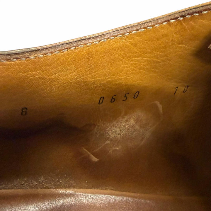 【ドンドン見直し】良品□Berluti ベルルッティ アレッサンドロ タトゥーコレクション パティーヌレザー ドレスシューズ 茶 緑 8