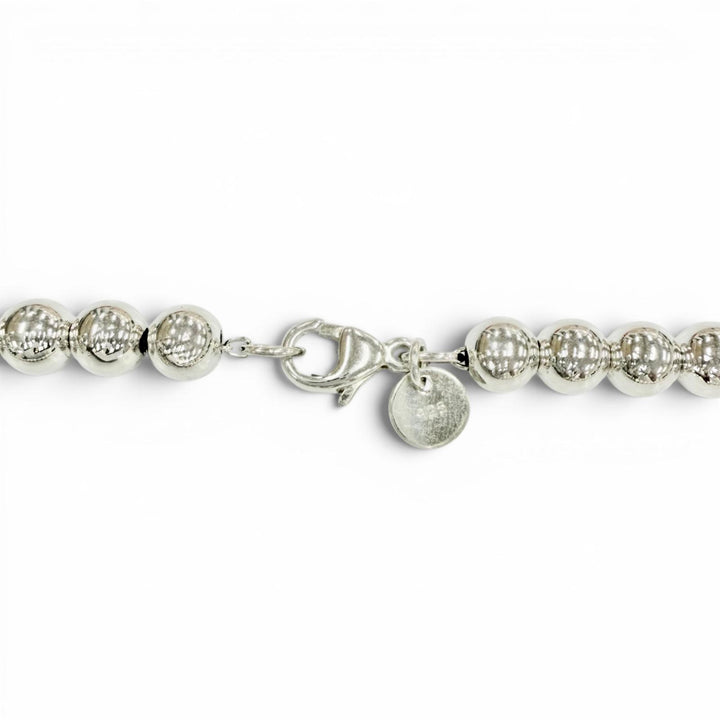 極美品△TIFFANY&amp;Co. ティファニー ハードウェア グラジュエイテッドボール ネックレス アクセサリー 925 シルバー 重量27.9g レディース
