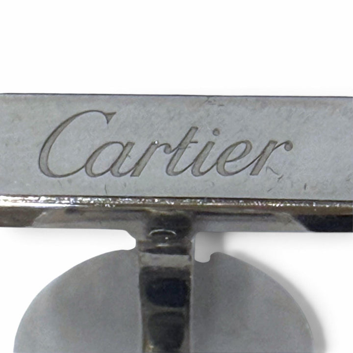 美品▼Cartier カルティエ AG925 ブルースピネル カフスボタン カフリンクス シルバー ブルー フランス製 メンズ アクセサリー ビジネス