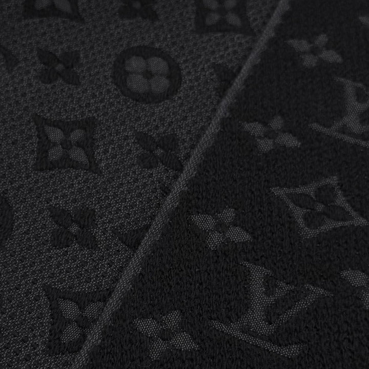 極美品▼LOUIS VUITTON ルイヴィトン 2025年製 M70520 エシャルプ モノグラム クラシック ウール100% フリンジ マフラー 正規品 箱付き