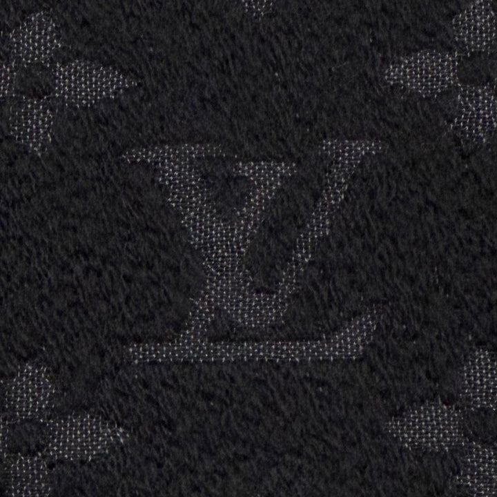 極美品▼LOUIS VUITTON ルイヴィトン 2025年製 M70520 エシャルプ モノグラム クラシック ウール100% フリンジ マフラー 正規品 箱付き