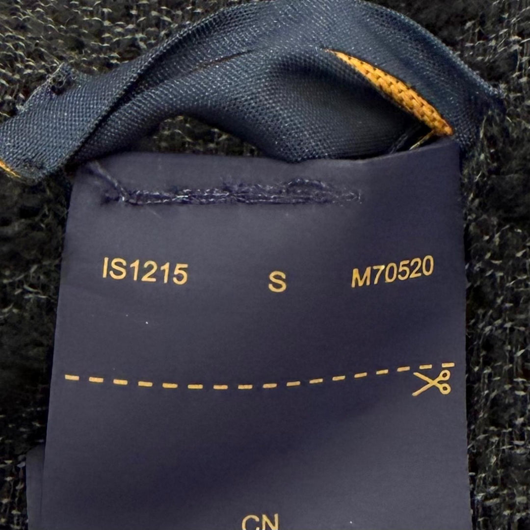 極美品▼LOUIS VUITTON ルイヴィトン 2025年製 M70520 エシャルプ モノグラム クラシック ウール100% フリンジ マフラー 正規品 箱付き