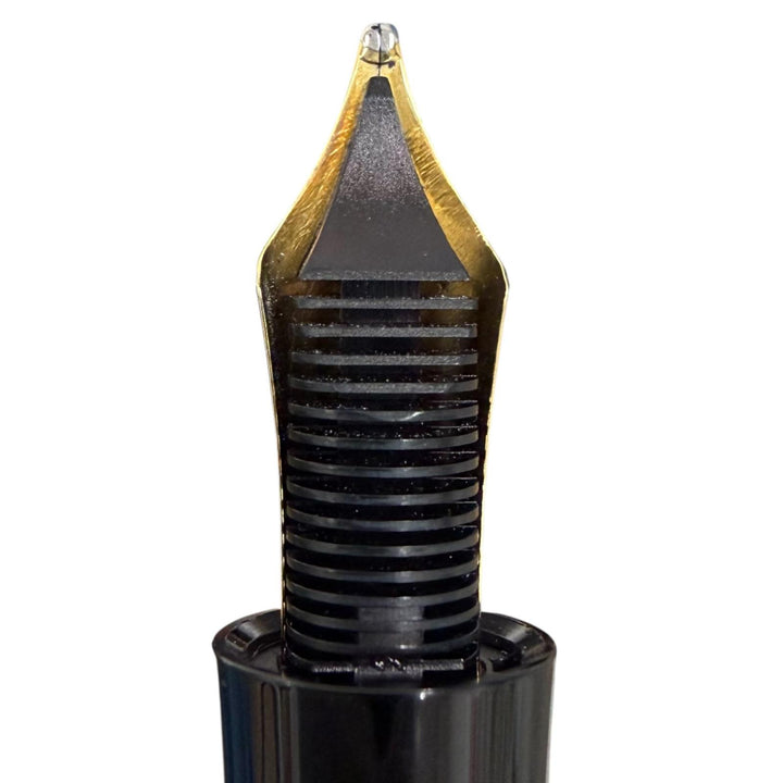 美品□MONTBLANC モンブラン ヴィンテージ 作家シリーズ1998 エドガー・アラン・ポー 18K BBニブ 17000本限定 万年筆 ネイビー ドイツ製
