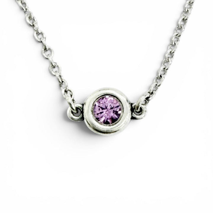 美品△TIFFANY&amp;Co. ティファニー バイザヤード 1Pピンクサファイア ブレスレット アクセサリー AG925 シルバー スペイン製 重量1.0g