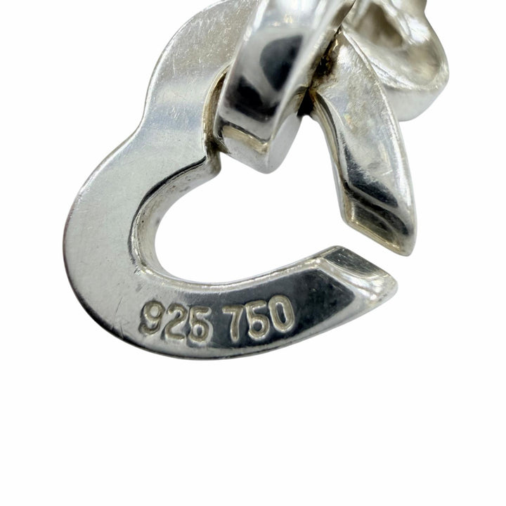 美品☆TIFFANY&amp;Co. ティファニー ヴィンテージ ハートリンク ブレスレット 925 750（YG）コンビ シルバー イエローゴールド 重量34.9g