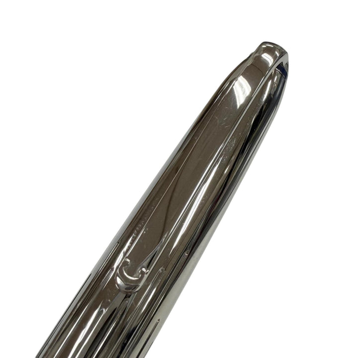 極美品▼Cartier カルティエ ヴィンテージ アールデコ1997リミテッドエディション ツイスト式 ボールペン シルバー ブルー 筆記確認済み