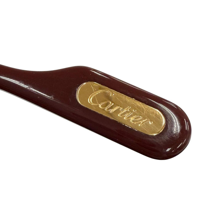 良品▼Cartier カルティエ ヴィンテージ トリニティ グラデーションレンズ アイウェア サングラス ゴールド ボルドー 54□16 130 度入り