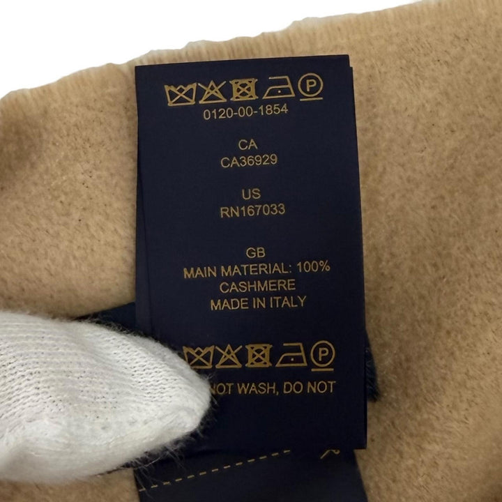 極美品★LOUIS VUITTON ルイヴィトン M78123 マフラー レイキャビック カシミヤ100% 現行品 モノグラム フリンジ付 170cm×45cm 正規品