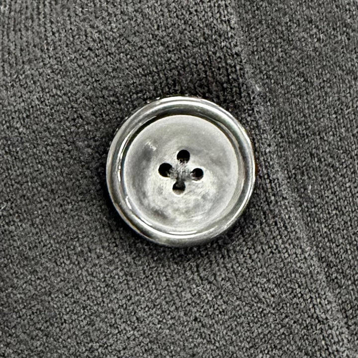 美品△MONCLER モンクレール PREMIERE NOISETTE ウール100％ 襟ミンクショール付き ダブルブレスト ダウンコート ブラック 0 伊製 正規品