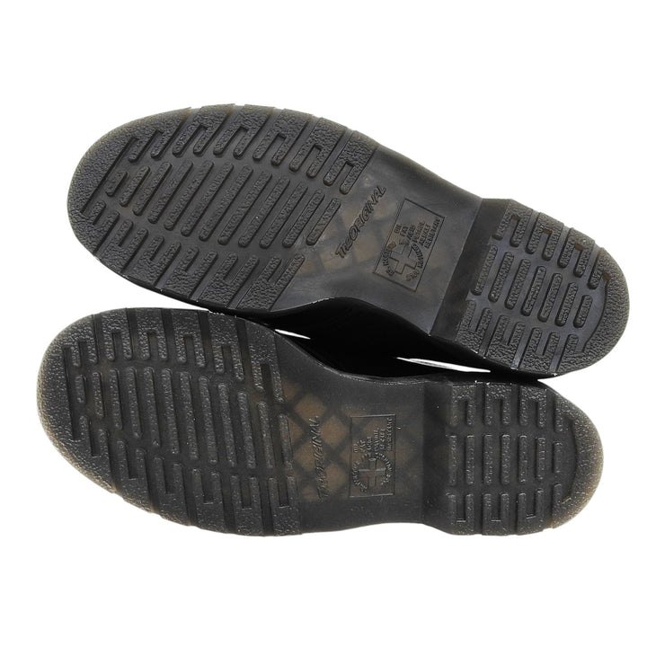 未使用品▲Dr.Martens ドクターマーチン 24757 1461 ホワイトステッチ 3ホール レザーシューズ ブラック UK8 メンズ 箱付き