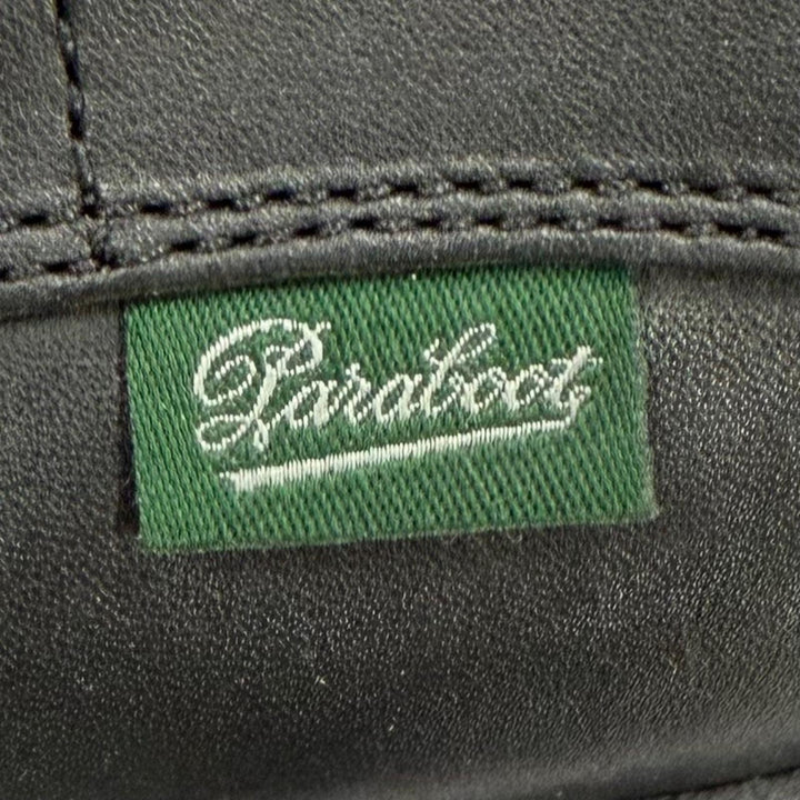 極美品▼Paraboot パラブーツ CHAMBORD シャンボード Uチップ レースアップ レザーシューズ ブラック 8 フランス製 メンズ