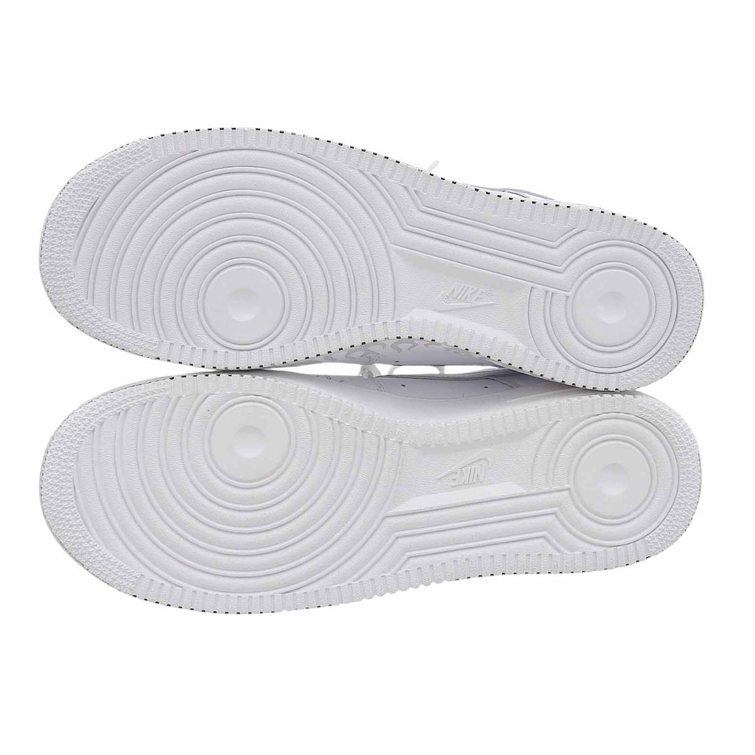 未使用品▲NIKE ナイキ CW2288-111 AIR FORCE 1 エア フォース ワン レザー ファイヤーパターン スニーカー ホワイト 29cm メンズ