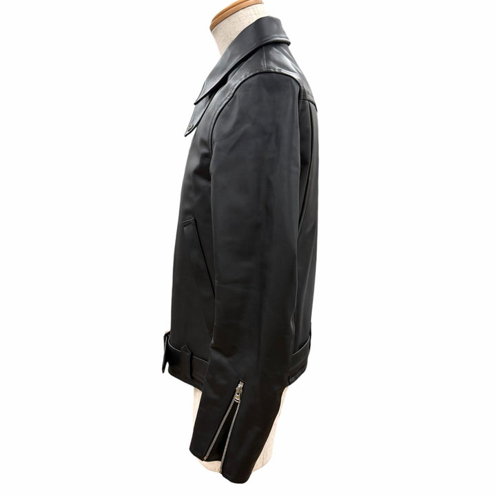 極美品□ISAMUKATAYAMA BACKLASH 22AW 2008-01 RiBLE CROSS HEAT 電熱ライナー付き ライダースジャケット S 日本製 正規品 定価286000円