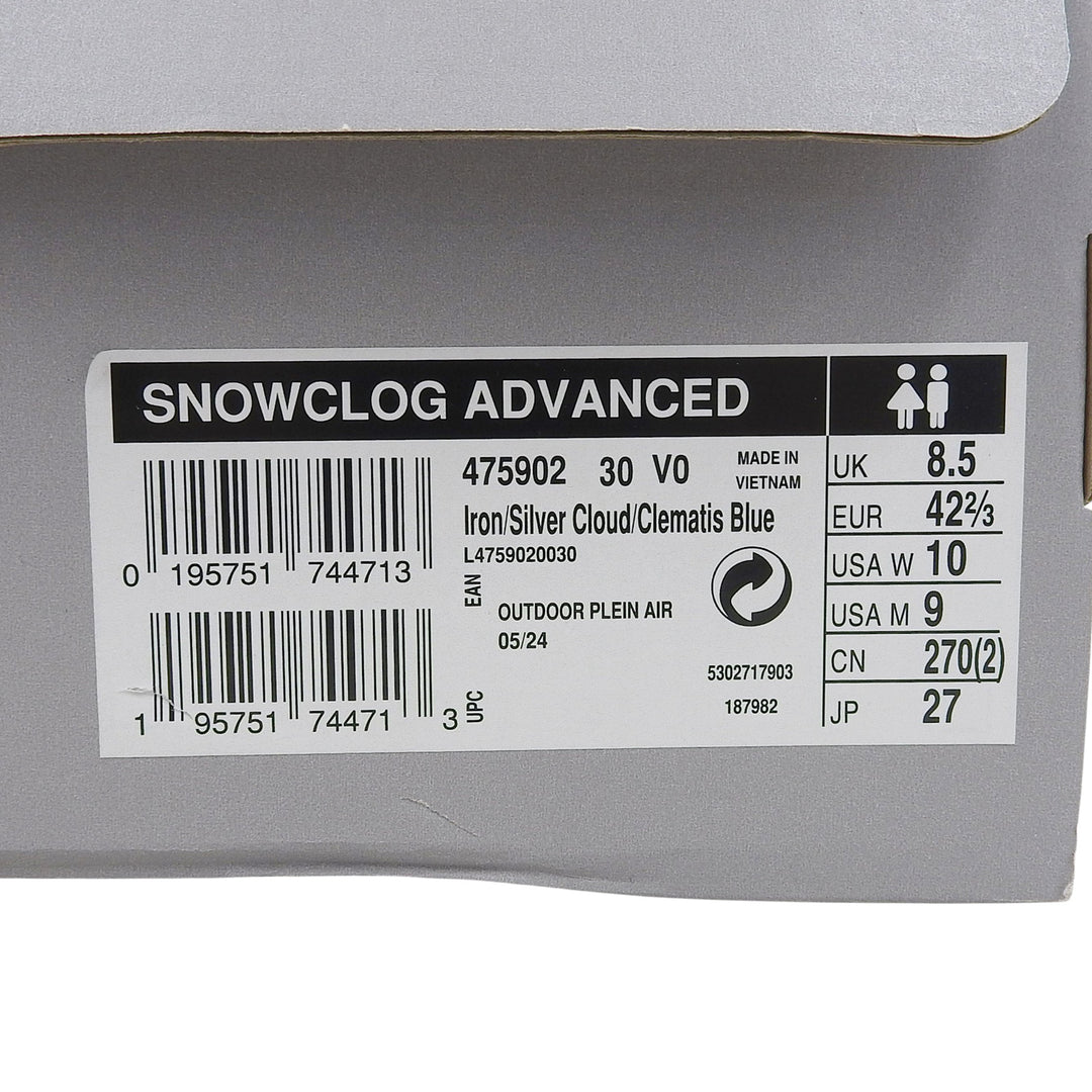 未使用品▲SALOMON ADVANCED サロモン アドバンスド 475902 Snowclog Advanced スノークロッグ アドバンスド スニーカー 27cm メンズ