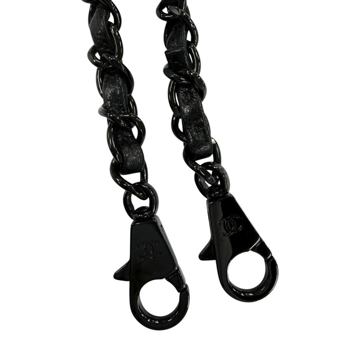 美品☆CHANEL シャネル A92991 ココハンドル 29 ラージ トップハンドル キャビアスキン フラップ 2WAY ハンドバッグ 黒 ブラック金具