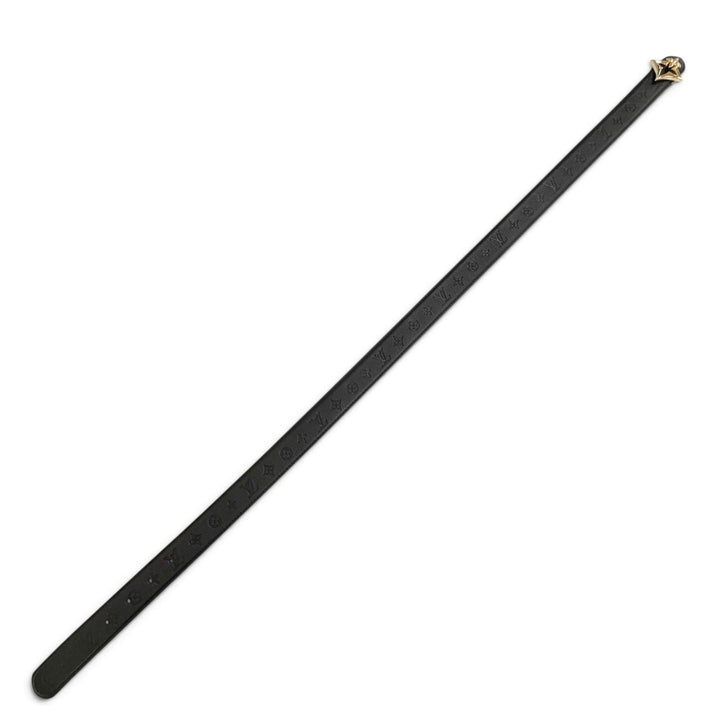 極美品△LOUIS VUITTON ルイヴィトン M8373V ベルト フラワーグラム 30MM リバーシブル モノグラムキャンバス モノグラムアンプラント
