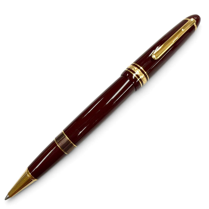 極美品▼MONTBLANC モンブラン マイスターシュテュック 162 ル グラン ローラーボール ホワイトスター キャップ式 ボールペン 筆記確認済