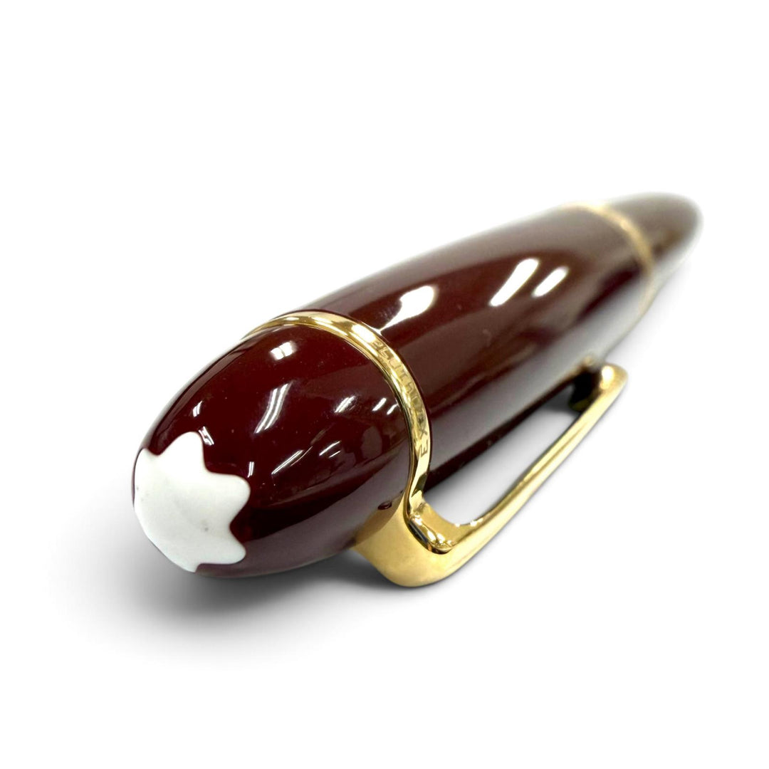 極美品▼MONTBLANC モンブラン マイスターシュテュック 162 ル グラン ローラーボール ホワイトスター キャップ式 ボールペン 筆記確認済