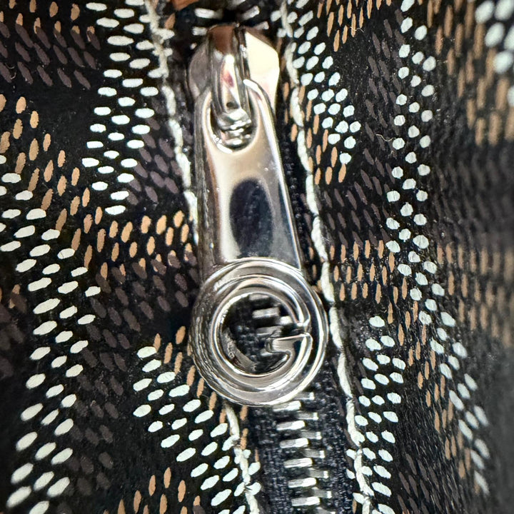 未使用品☆GOYARD ゴヤール アルトワPM マーカージュ トートバッグ ゴヤールディンキャンバス レザー使い ブラウン系 フランス製