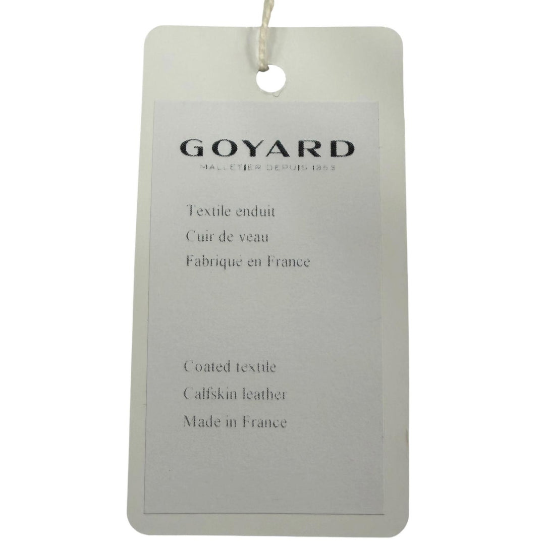 未使用品☆GOYARD ゴヤール アルトワPM マーカージュ トートバッグ ゴヤールディンキャンバス レザー使い ブラウン系 フランス製