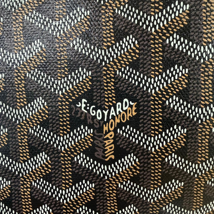 未使用品☆GOYARD ゴヤール アルトワPM マーカージュ トートバッグ ゴヤールディンキャンバス レザー使い ブラウン系 フランス製