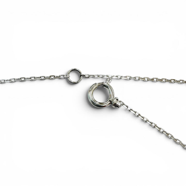 美品◇Sympathy of Soul シンパシーオブソウル スムースクロス K18 WG ダイヤモンド0.05ct 11P スクエアチェーン付 ペンダント 重量3.12g