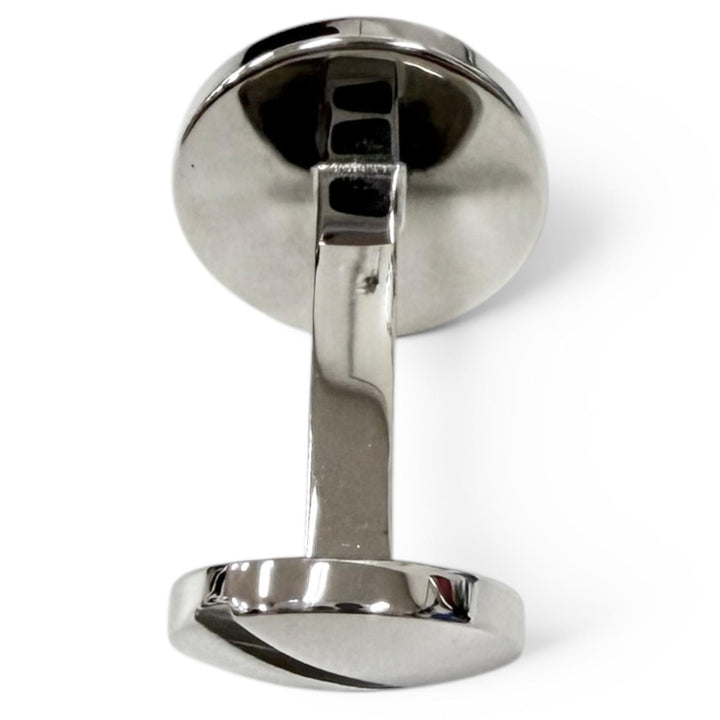 極美品□Cartier カルティエ サントス ドゥ カルティエ AG925 カフスボタン カフリンクス シルバー イタリア製 重量9.2g メンズ 箱付き