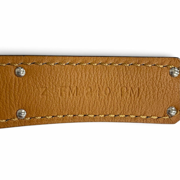 未使用品△HERMES エルメス ケリー 18 ベルト ヴォーエプソン ゴールド シルバー金具 Z刻印 フランス製 レディース 箱付き オススメ◎
