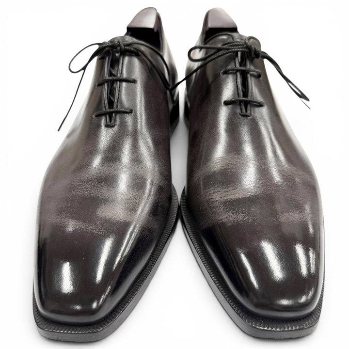 極美品▼Berluti ベルルッティ 2025年製 アレッサンドロ デムジュール オックスフォード ヴェネチアカーフ レザーシューズ 6 定価361900