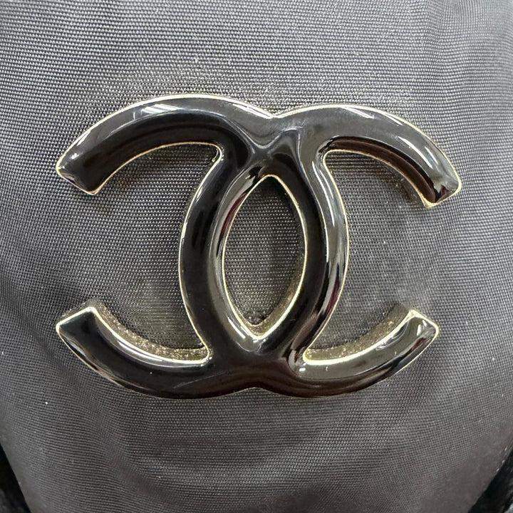 人気☆CHANEL シャネル 23B G45125 ココマーク・ロゴ マトラッセ レザー ショートブーツ ブラック 37.5 イタリア製 箱・保存袋付