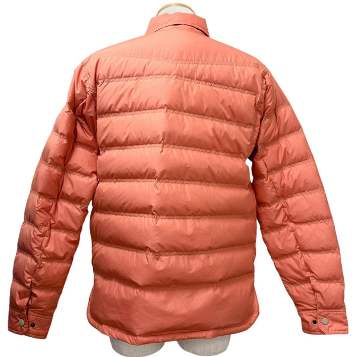 美品□MONCLER GRENOBLE モンクレール グルノーブル 2023年製 LAVACHEY ポケッタブル ロゴワッペン ダウンジャケット オレンジ 3 正規品