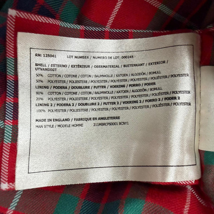 美品▼アイコムデギャルソンジュンヤワタナベマン WH-J915 Baracuta69 ライナー付 カスタマイズ ブルゾン ジャケット ベージュ S 正規品
