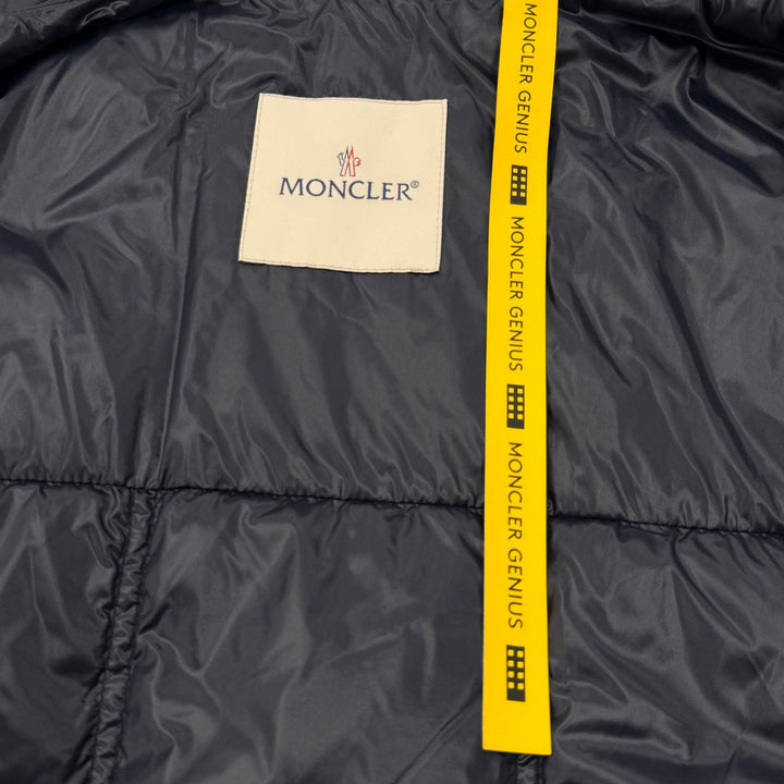 未使用品▼モンクレールジーニアス 7 フラグメント ヒロシフジワラ 2024年製 VAILE GILET ロゴワッペン付き ジレ ダウンベスト 4 正規品