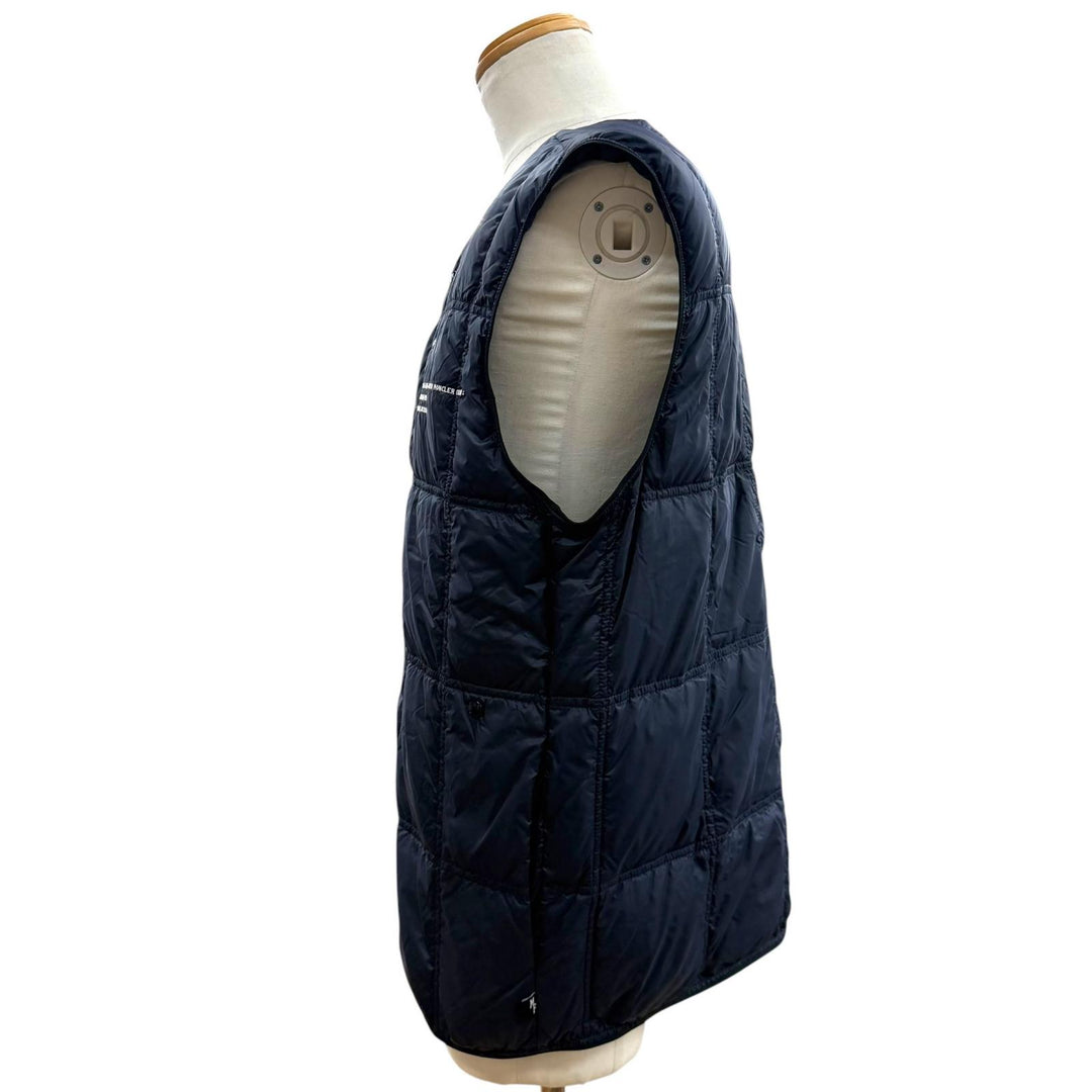 未使用品▼モンクレールジーニアス 7 フラグメント ヒロシフジワラ 2024年製 VAILE GILET ロゴワッペン付き ダウンベスト 3 正規品