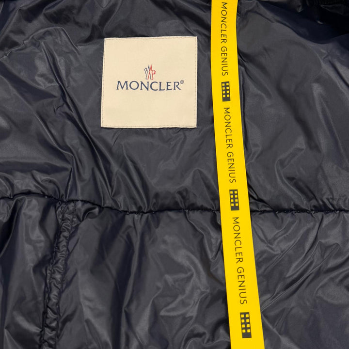 未使用品▼モンクレールジーニアス 7 フラグメント ヒロシフジワラ 2024年製 VAILE GILET ロゴワッペン付き ダウンベスト 3 正規品