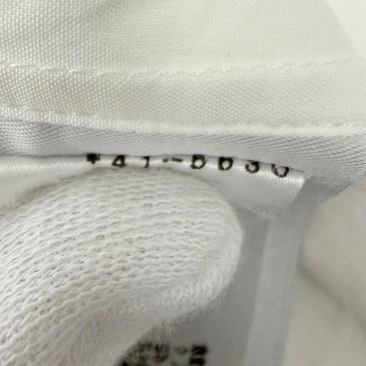 極美品□HERMES エルメス 24SS コットン シェーヌダンクル エンボス 総柄 セリエボタン 長袖シャツ ホワイト 40 フランス製 正規品