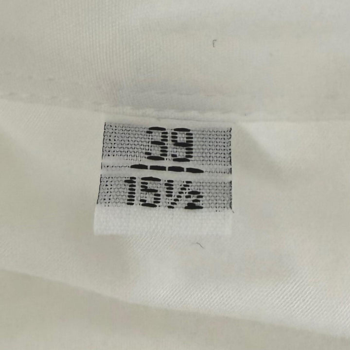 極美品□HERMES エルメス 24SS ボクシーフィット オンド コロレ セリエボタン 長袖シャツ ホワイト 39 フランス製 正規品 メンズ