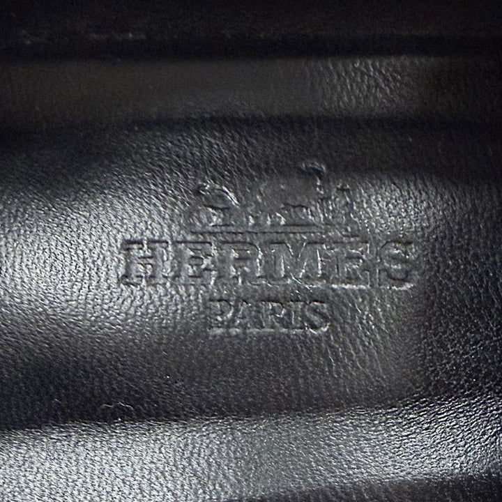 極美品★HERMES エルメス 212091Z ドーフィン70 コンスタンス H金具 チャンキーヒール レザー パンプス ライトブラウン 35.5 保存袋付き